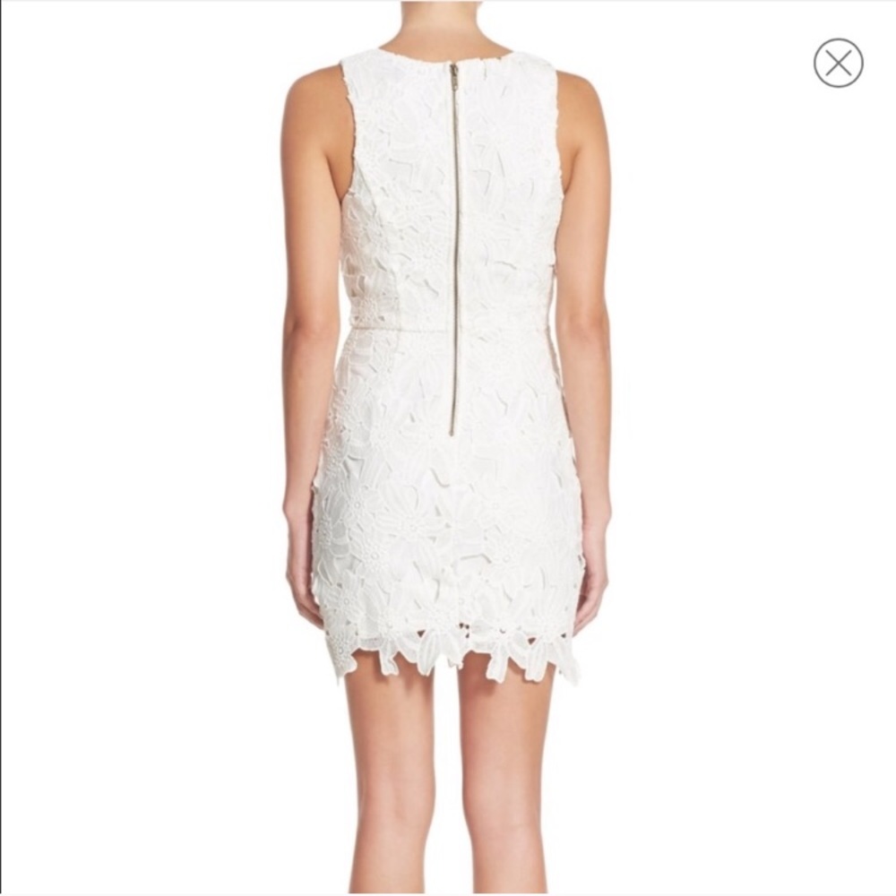 ASTR White Crochet Lace Dress (Nordstrom) - Picture 2 of 3